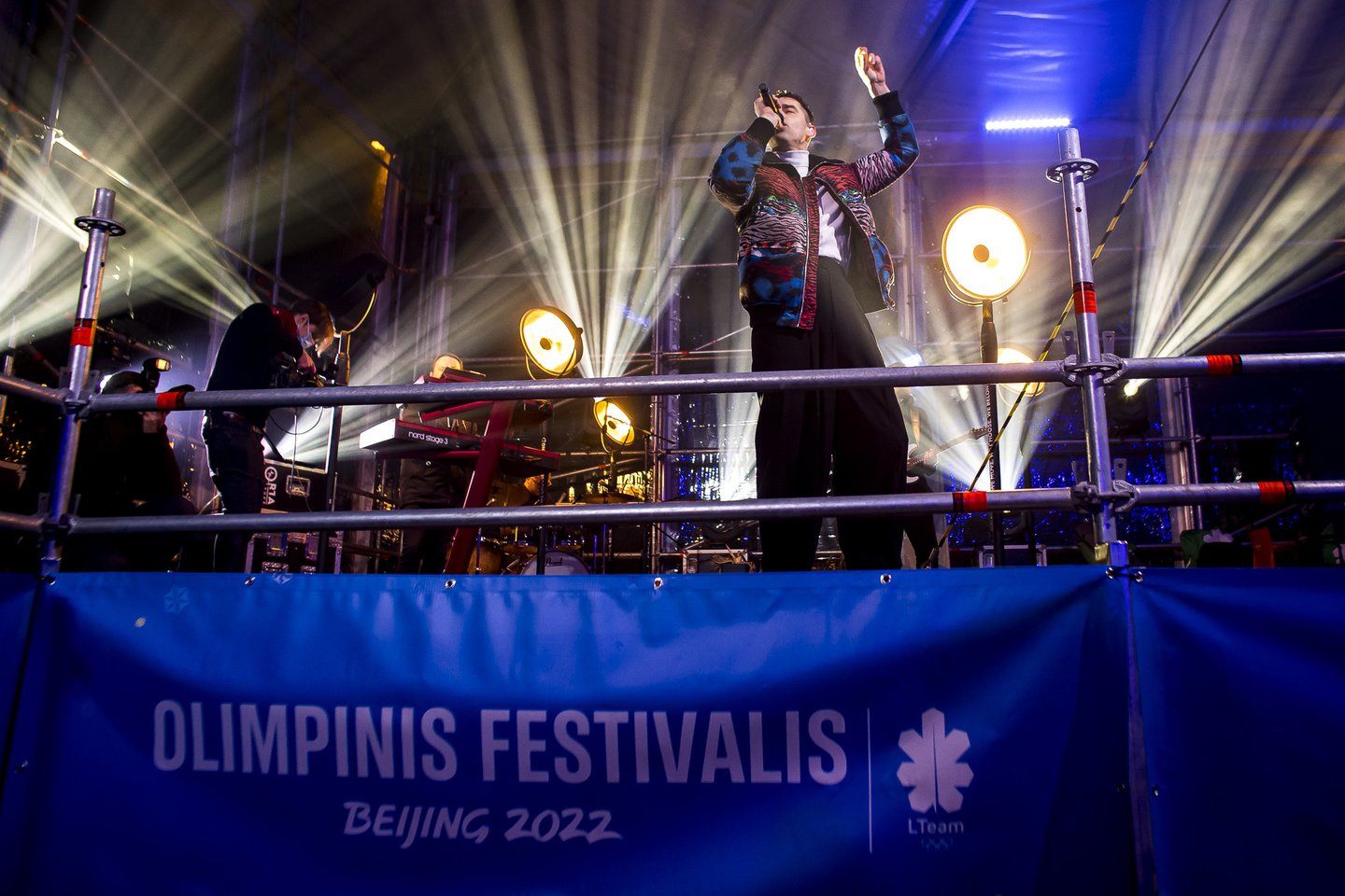  Olimpinis festivalis „Beijing 2022“ atidarytas.<br> R.Lukoševičiaus nuotr.