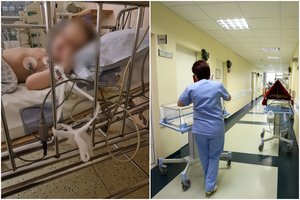 Kaunietės košmaras ligoninėje: medikai dvimetės organizme nepamatė itin nuodingo svetimkūnio