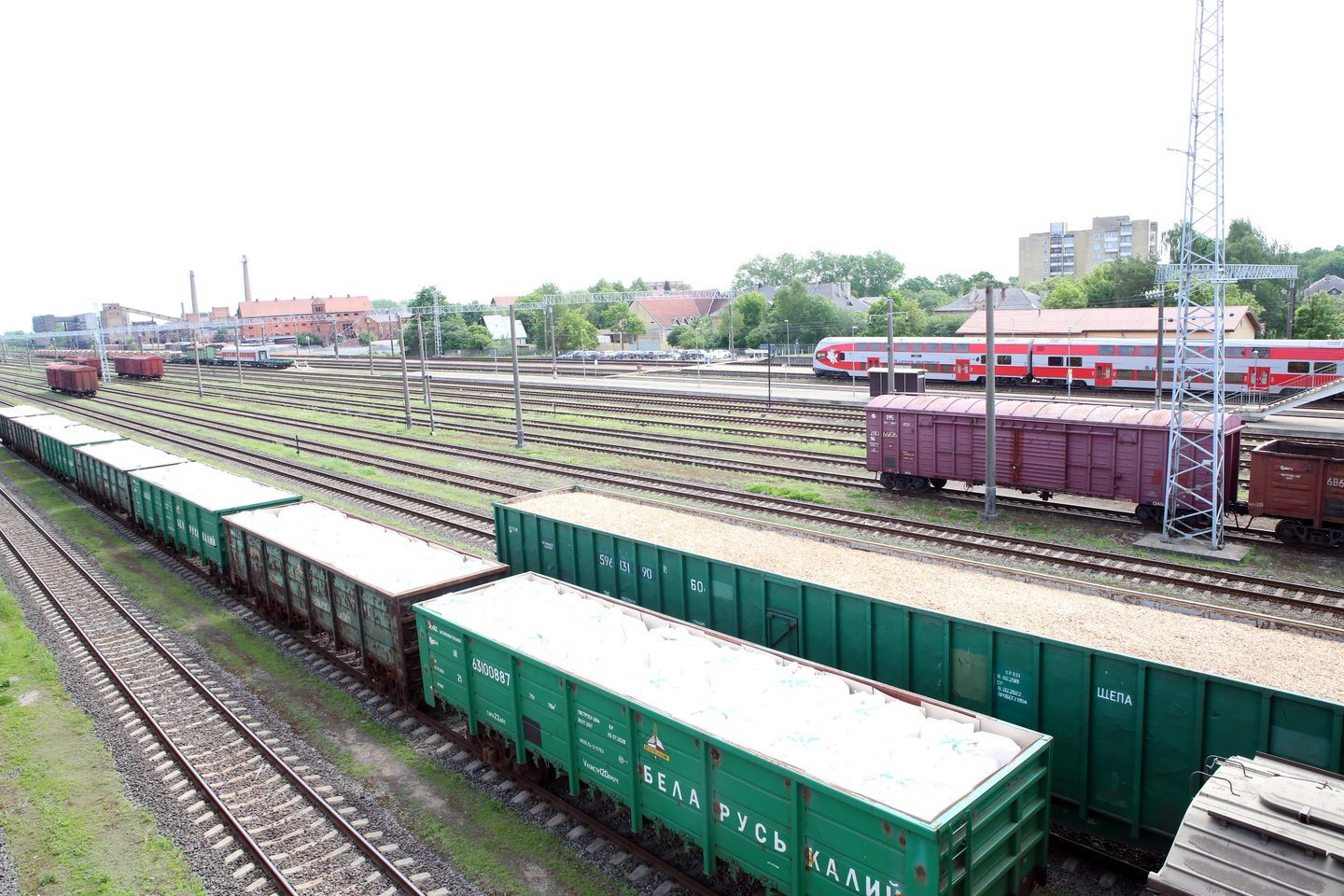 Lietuva kitąmet planuoja pradėti krovinių gabenimą geležinkeliu į Italiją, teigia susisiekimo ministerija.<br>M.Patašiaus nuotr.