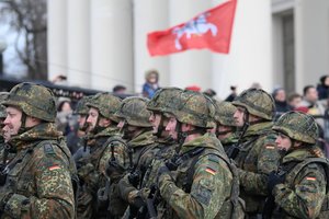 Vokietija pasirengusi plėsti karių buvimą Lietuvoje