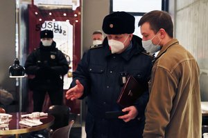 Rusijoje – beveik 172 tūkst. naujų COVID-19 atvejų