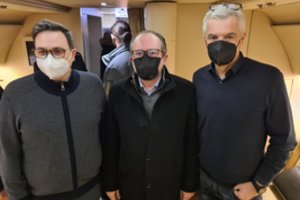 Aiški žinutė: Austrijos, Slovakijos ir Čekijos užsienio reikalų ministrai lankosi Donbase