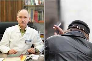 Profesorius perspėjo rūkančius: nepastebi pagrindinio mirtinos ligos simptomo – po to būna vėlu