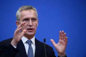 NATO vadovas atkirto Pekinui, kai šis parėmė Rusiją priešpriešos dėl Ukrainos akivaizdoje