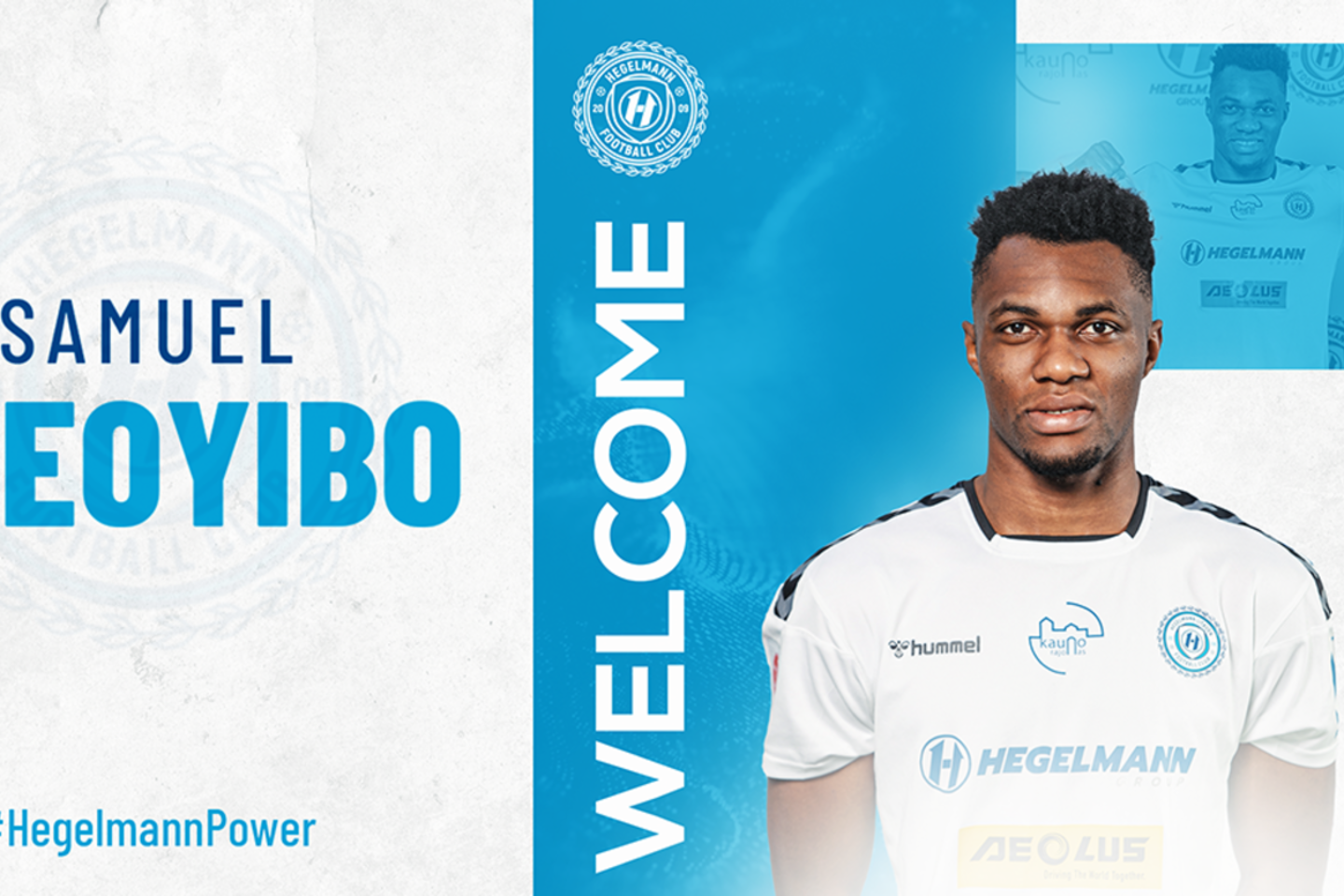 Samuelis Odeoyibo.<br> Klubo nuotr.