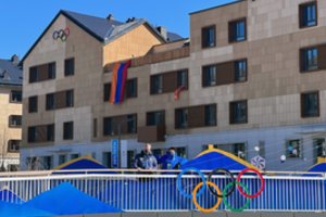 LTOK vadovai aplankė Džangdziagou olimpinį kaimelį