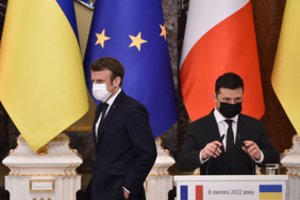 V. Zelenskis sako netrukus besitikintis viršūnių susitikimo Normandijos ketverto formatu