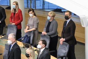 Konservatorius apgynė kolegų vykdomą užsienio politiką: negi mes dirbame ne žmonėms?