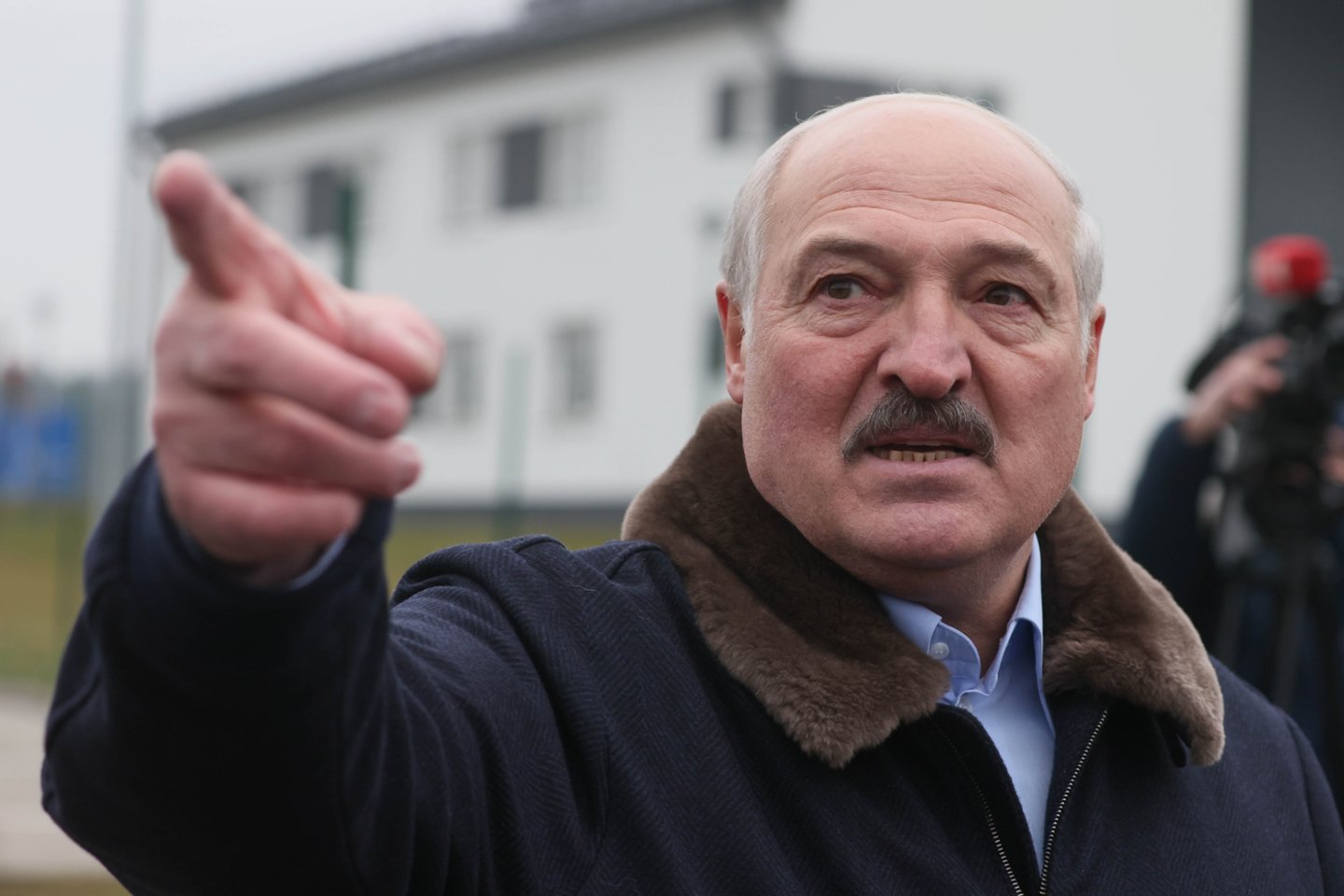 Baltarusijos diktatorius Aliaksandras Lukašaneka.<br>AFP/Scanpix.com nuotr.