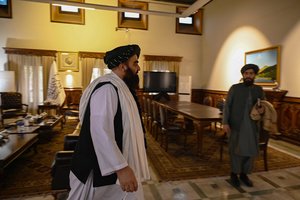 Talibų delegacija atvyko į Ženevą derybų