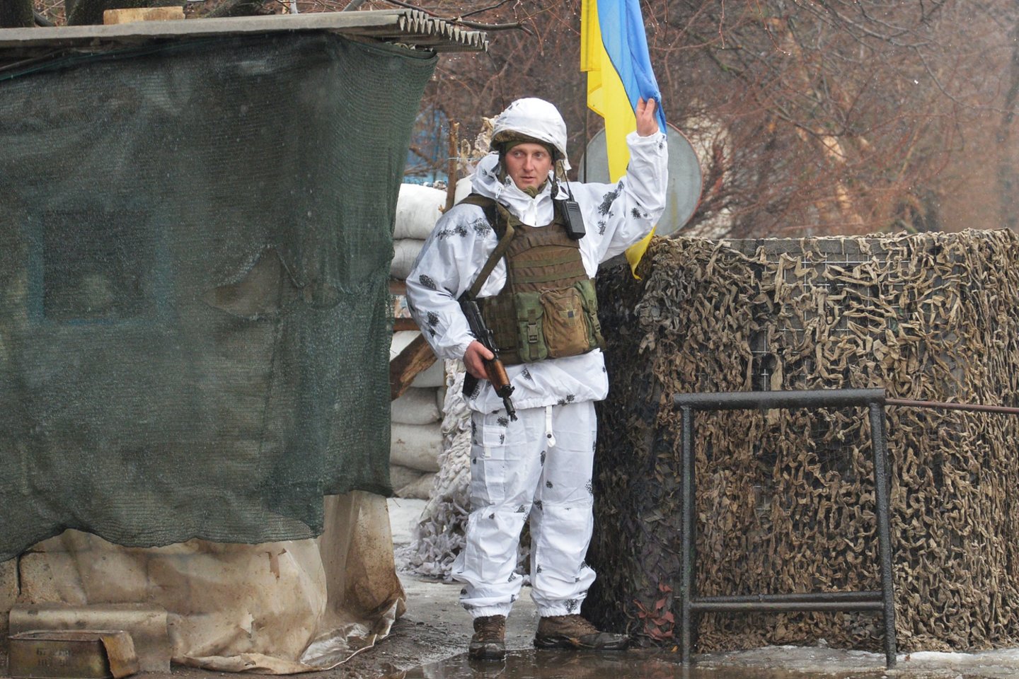 Rusijos ir Ukrainos konfliktas.<br>Reuters/Scanpix nuotr.