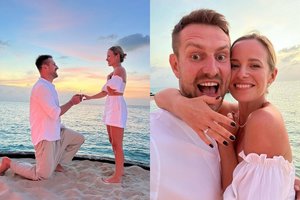 Maldyvuose susižadėjo Mantas Stonkus ir Gelminė Glemžaitė