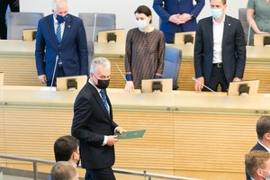 Prezidentūra stebisi valdančiųjų sprendimu dėl neeilinės Seimo sesijos: keista girdėti, kad tai nėra skubus klausimas