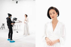 Naujas Iglės klipas „Atvirukai“: dieviškas baltumas ir besikaupiančios ašaros