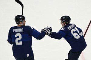 Įspūdingas Suomijos ledo ritulininkų olimpinis startas: sukratė 6 įvarčius