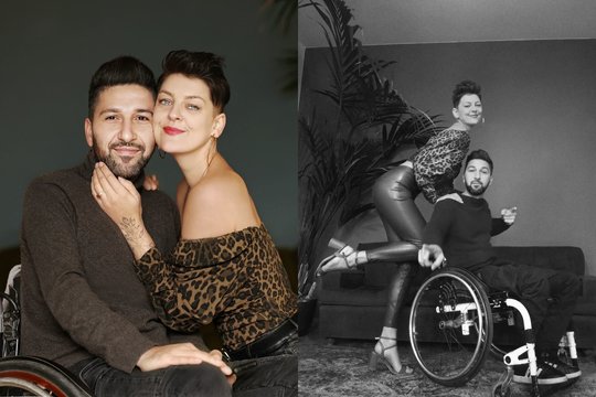 Žinomos fotografės Viktorijos Rekašiūtės širdį pavergė žavus, bet niekada negalėsiantis vaikščioti italas