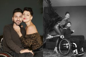 Žinomos fotografės Viktorijos Rekašiūtės širdį pavergė žavus, bet niekada negalėsiantis vaikščioti italas