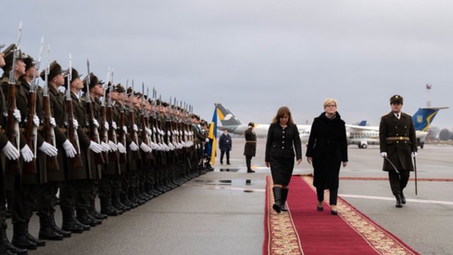 I. Šimonytė apie Rusijos karių didinimą prie Ukrainos: neskubu daryti optimistinių vertinimų