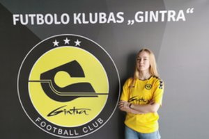 Lietuvos jaunimo rinktinės saugė Santa Lichareva praveria „Gintros“ duris