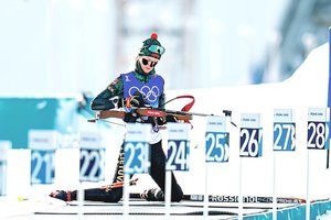 Penktadienis Pekino olimpiadoje: į startą stoja Lietuvos biatlonininkė ir slidininkas