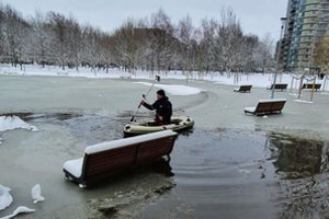 Greito sprendimo gelbėti tvinstančius kiemus Klaipėdoje nėra: reikės investicijų