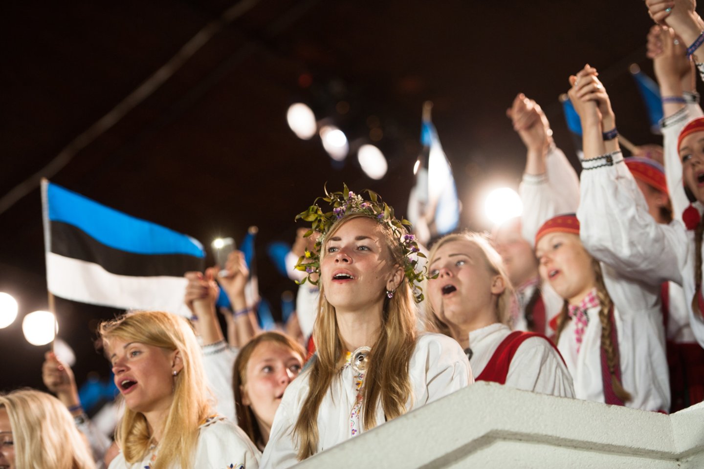 Sukurti miuziklą „Dainuojanti revoliucija“ amerikiečius įkvėpė taiki Estijos žmonių kova prieš sovietų priespaudą.<br>„Twitter“ nuotr.