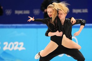 Ledo šokėjai P. Ramanauskaitė ir D. Kizala neturėjo sau priekaištų ir mėgavosi debiutu: „Nesinorėjo baigti pasirodymo“