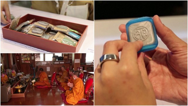 Nuo šiukšlių iki amuletų: Tailande plastiko atliekos perdirbamos į religinius atributus