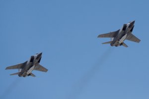 Į Lenkiją perkelti dar aštuoni JAV oro pajėgų naikintuvai F-15