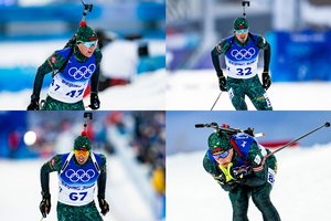 Olimpinis antradienis: Lietuvos biatlonininkų laukia dar nepatirtas išbandymas