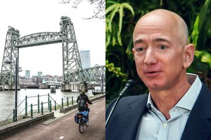 Milijardierius J. Bezosas įsiutino olandus: gyventojai planuoja jo jachtą apmėtyti kiaušiniais