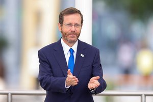 Izraelio prezidentas ruošiasi išvykti reto vizito į Turkiją