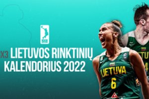 Paaiškėjo 3x3 krepšinio rinktinių tvarkaraštis: Kaune – du prestižiniai turnyrai