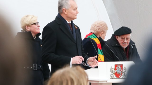 G. Nausėda: dar turime jėgų kurti taikaus sutarimo, o ne priešpriešos Lietuvą