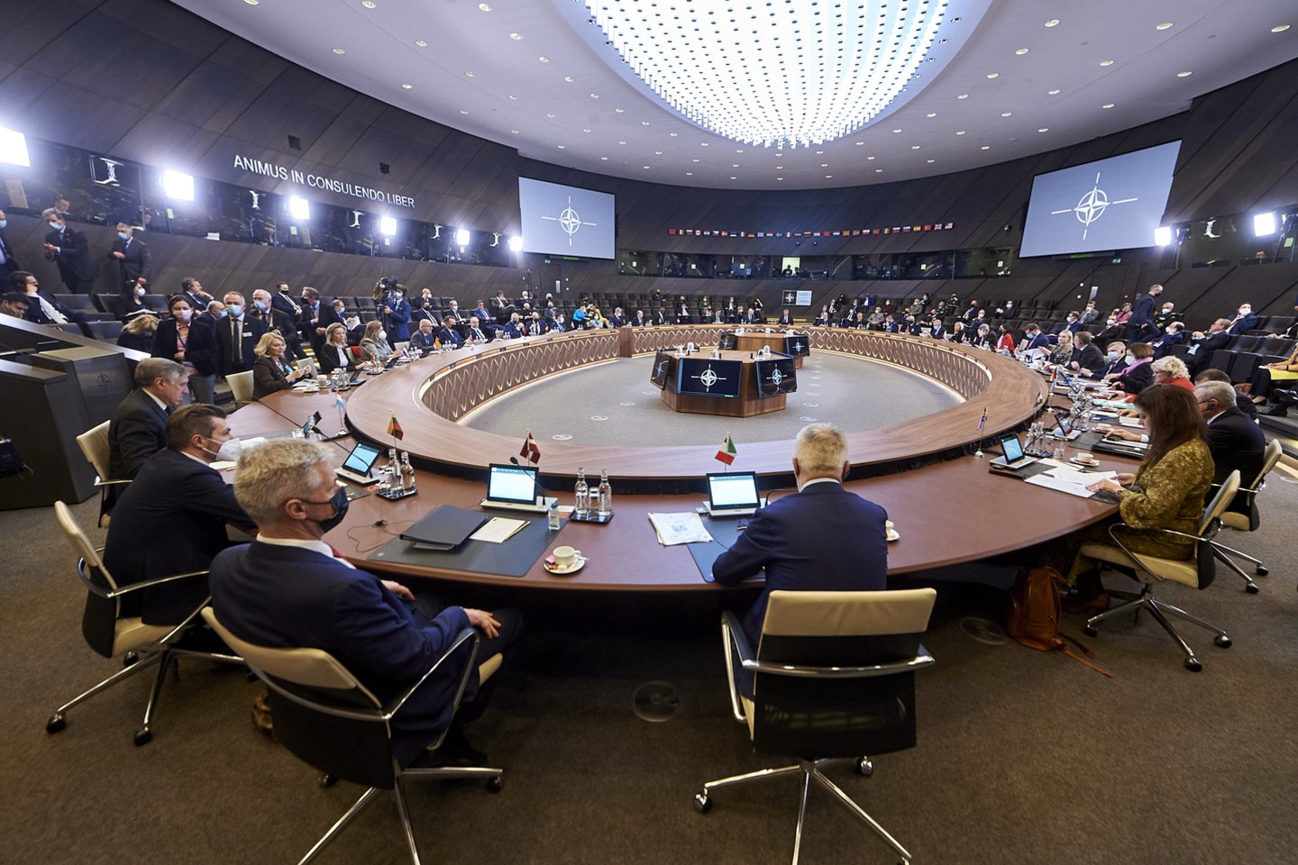 NATO gynybos ministrai.
