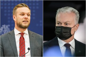 G. Landsbergis socialdemokratams aiškinosi ir dėl santykių su G. Nausėda: dėjau visas pastangas
