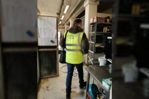 Per patikrinimą VšĮ „Penkta koja“ tarnybos aptiko tamsoje laikomus šunis: gyvūnų globos organizacija pateikė savo poziciją