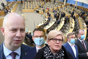 Apie R. Karbauskio nuoskaudas dėl S. Skvernelio užsiminęs A. Veryga nukreipė ginklus į A. Dulkį: kritiką žėrė ir premjerei