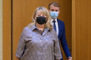 V. Blinkevičiūtė – po socialdemokratų susitikimo su G. Landsbergiu: išgirdau tik tuščius pažadus