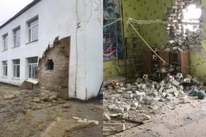 ESBO nerimauja dėl pranešimų apie Ukrainoje apšaudytą darželį