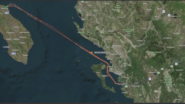 Iš Graikijos į Italiją plaukusiame kruiziniame laive kilo gaisras: į pagalbą buvo pasiųstos kelios transporto priemonės