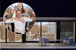 Geriausio Lietuvoje namo interjerą kartu su architektu kūrė žinomo verslininko šeima