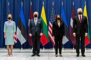 JAV viceprezidentė Baltijos šalims: mūsų įsipareigojimas sąjungininkams – „tvirtas kaip geležis“