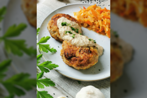 Ukrainietiški kotletai su padažu maloniai nustebino skoniu