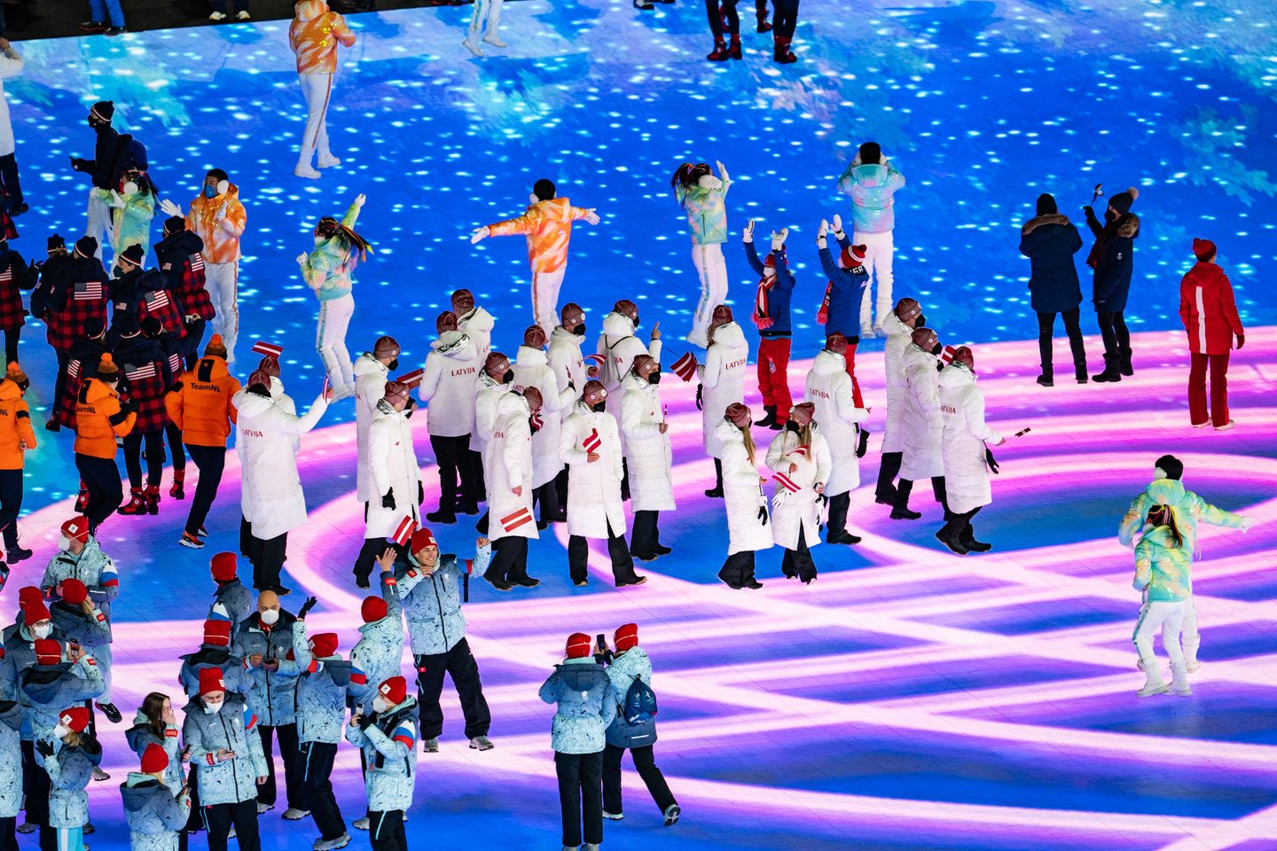  Oficialiai uždarytos olimpinės žaidynės Pekine<br> V. Dranginio/LTOK nuotr.