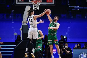 „Lietkabelį“ sutriuškinęs „Žalgiris“ triumfavo KMT finale