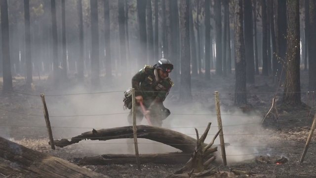 Argentinoje dėl sausros kilo didžiulis gaisras: ugniagesiams į pagalbą skuba ir vietiniai gyventojai