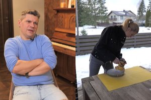 Dainininkas Deivis Norvilas: „Jei ne papildomas darbas, mūsų šeimai būtų šakės…!“