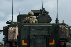 Budrumo lygio pakėlimu prasidėjo „Žemaitijos“ brigados karių pratybos „Stiprus Grifonas 2022“