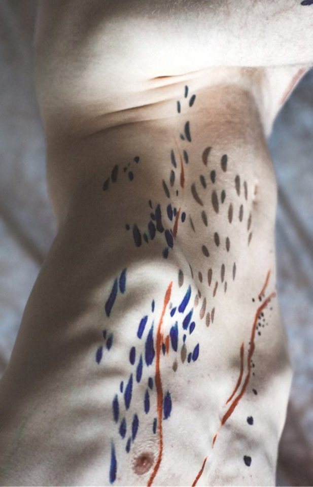  Didžiausias K.Armonavičiūtės pomėgis yra tapyba ant kūno. Kiekvienam darbui menininkė suteikia vis kitokią prasmę.<br> Asmeninio archyvo nuotr.